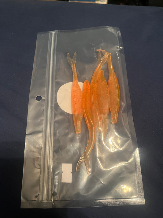 Fiery Orange Fluke 5pk